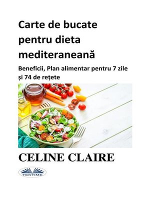 cover image of Carte De Bucate Pentru Dieta Mediteraneană